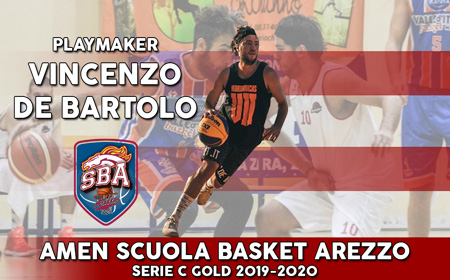Si chiude con il botto il mercato dell’Amen Scuola Basket Arezzo, De Bartolo è il nuovo regista