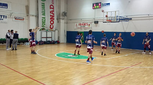 L’Amen Scuola Basket Arezzo cede nei minuti finali ad Agliana