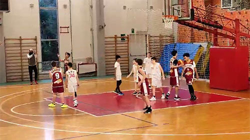 L’Under 13 CSI di coach Maccanti battuta sul campo del Cus Firenze