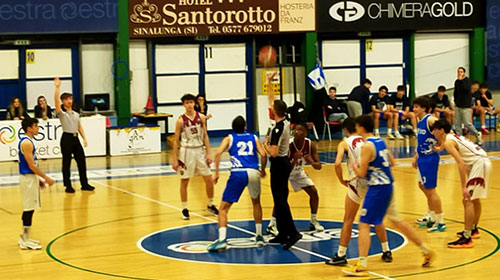 L’Amen Under 19 Gold esulta al supplementare contro l’Affrico